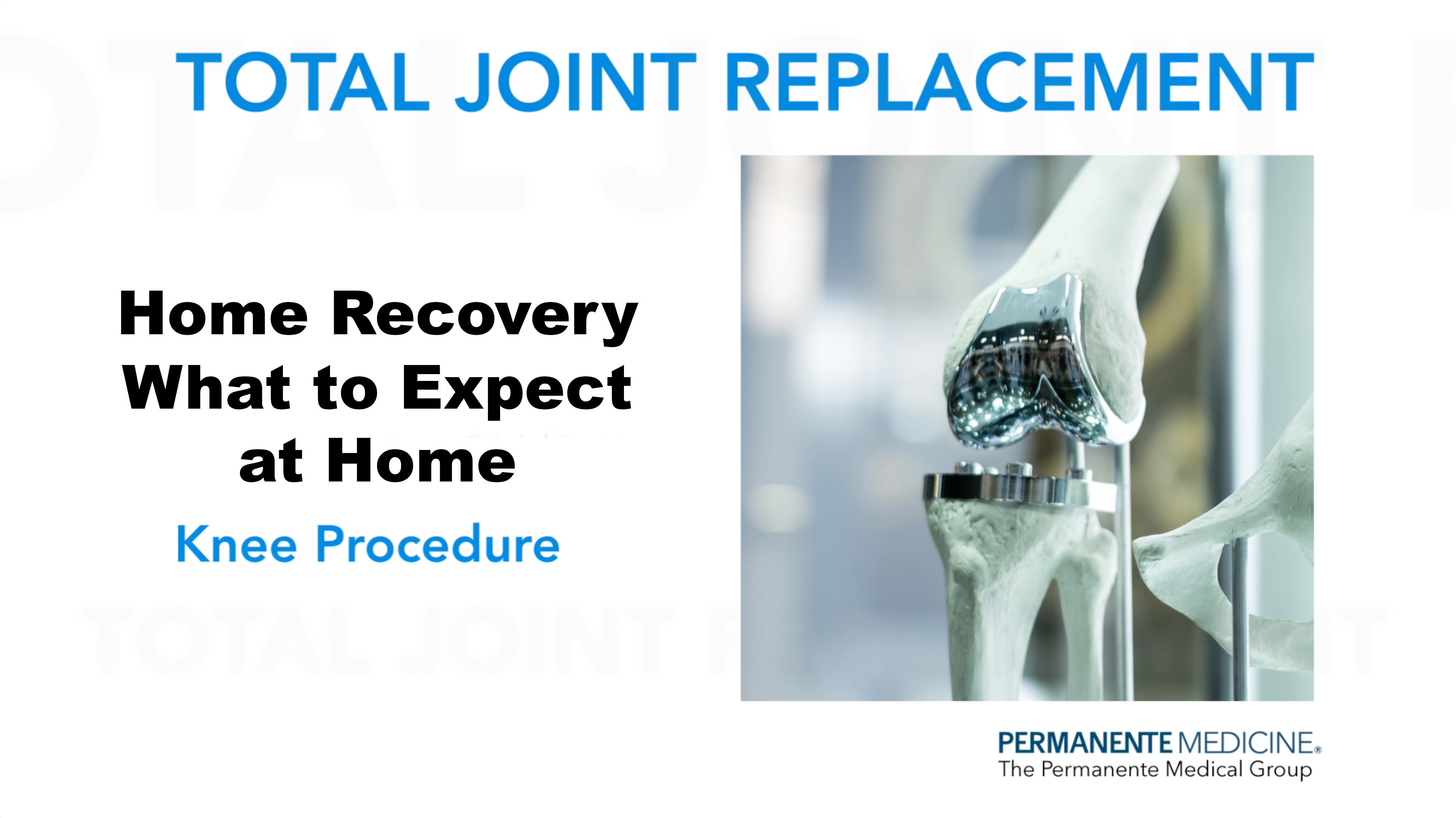 Home Recovery KNEE Thumbnail